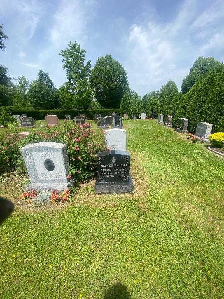 Thu-Thi Nguyen's grave. Photo 1