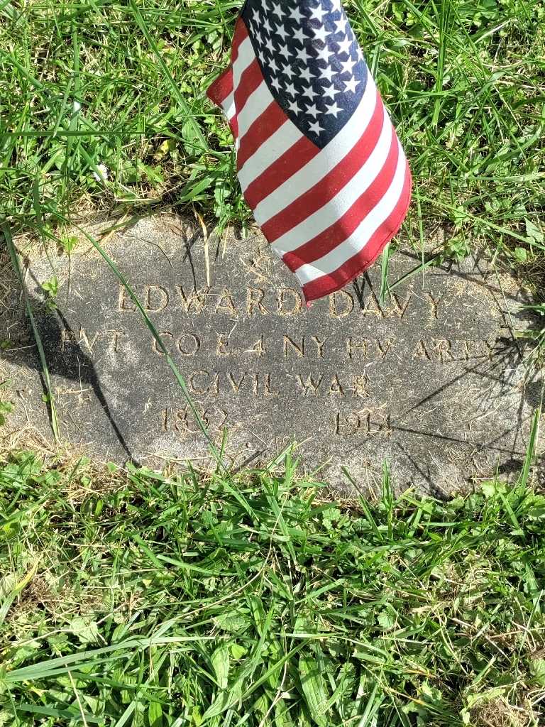 Edward Davy's grave. Photo 3