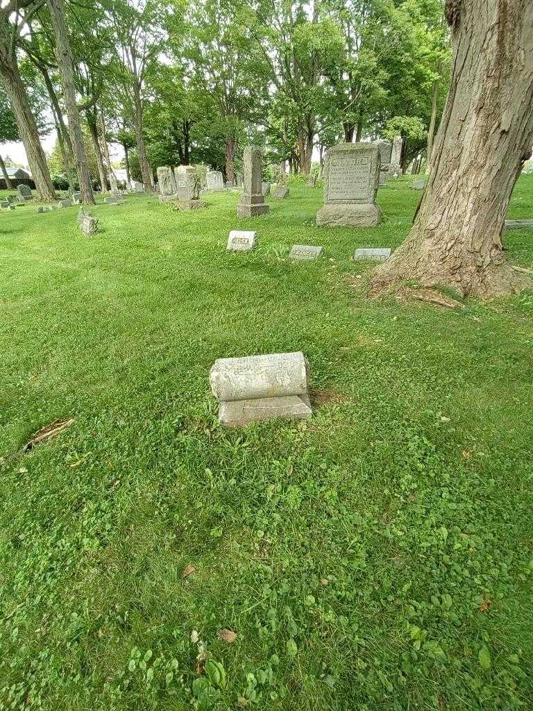 Anna B. Hullar's grave. Photo 2
