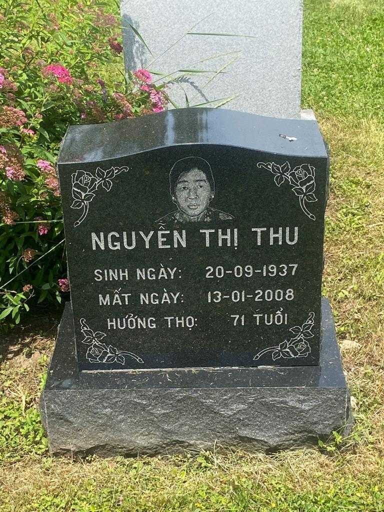Thu-Thi Nguyen's grave. Photo 3
