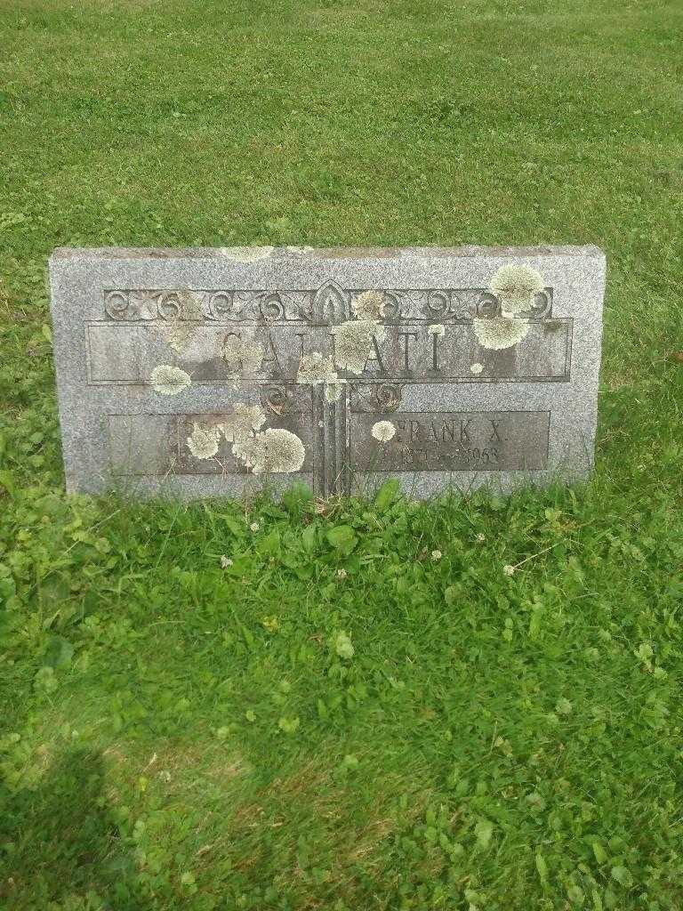Ursula Gallati's grave. Photo 2