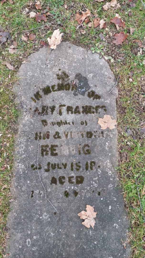 Mary Frances Fertig's grave. Photo 3