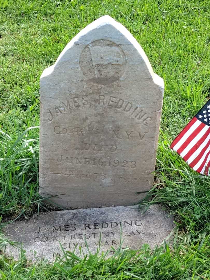 James Redding's grave. Photo 3