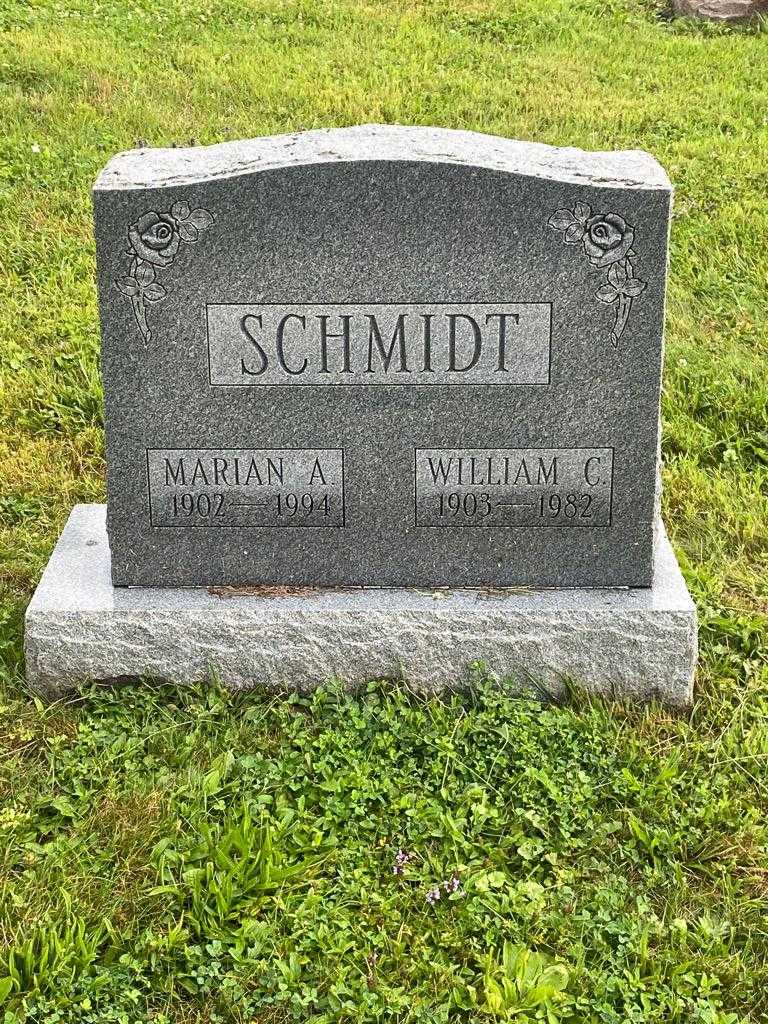 Gerald Schmidt's grave