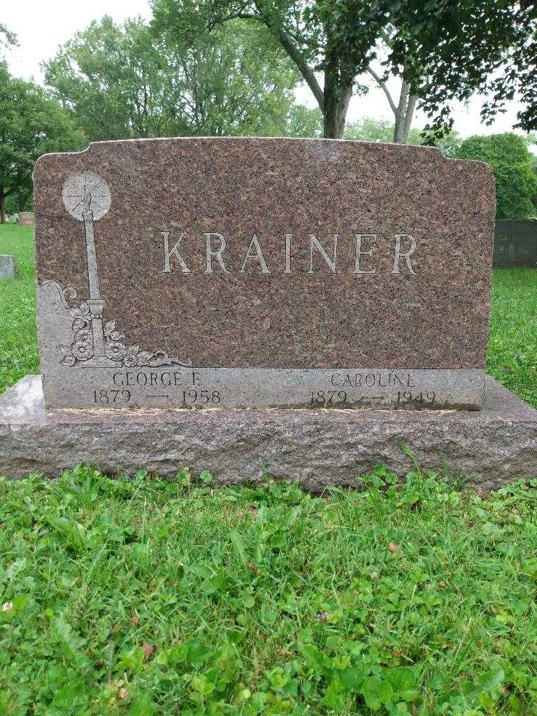 Caroline Krainer's grave. Photo 3
