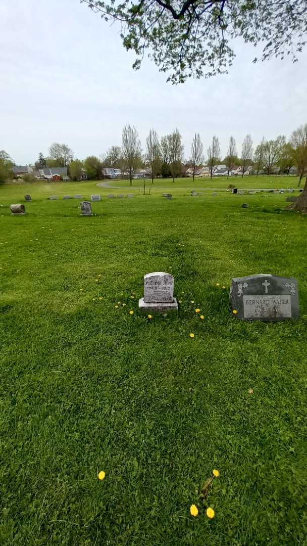 Justina Pauline Henz's grave. Photo 1