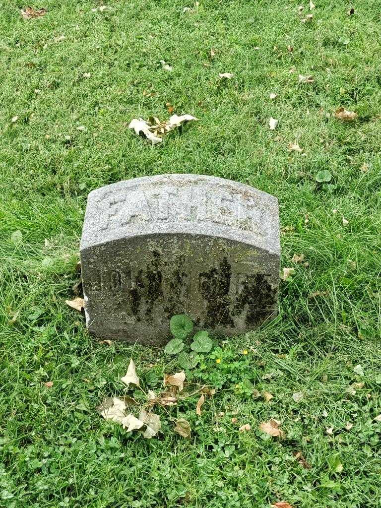 John N. Moore's grave. Photo 2