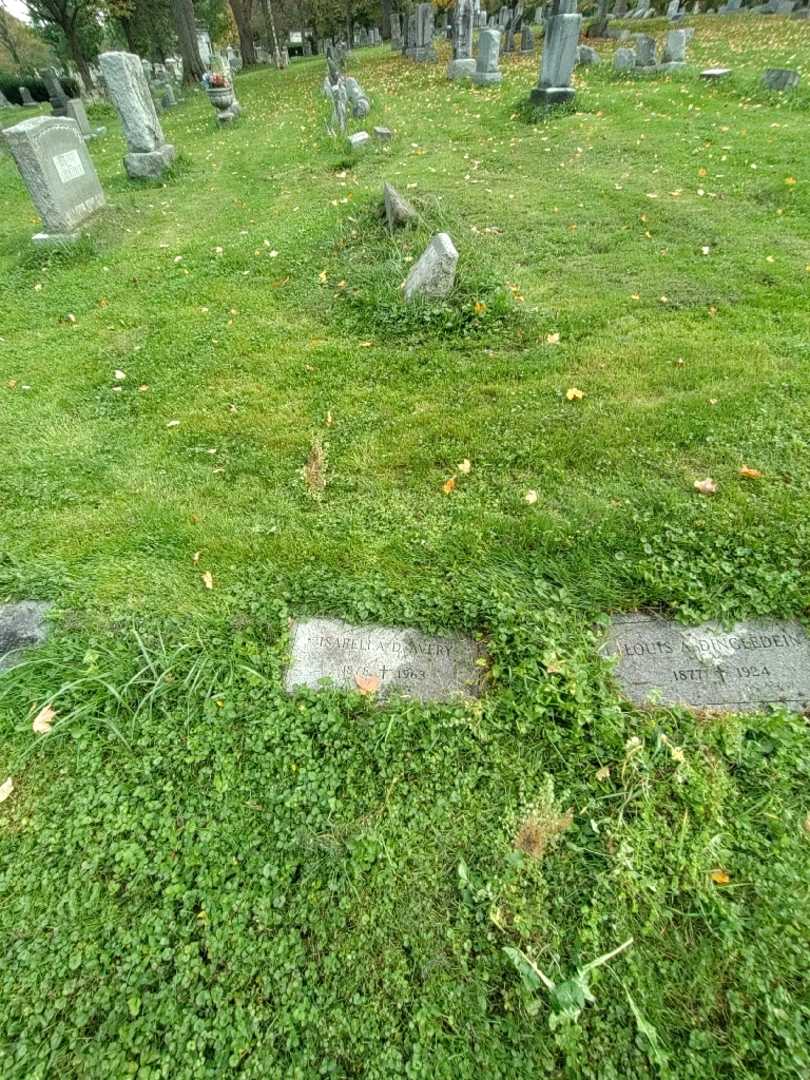 Isabella D. Avery's grave. Photo 1