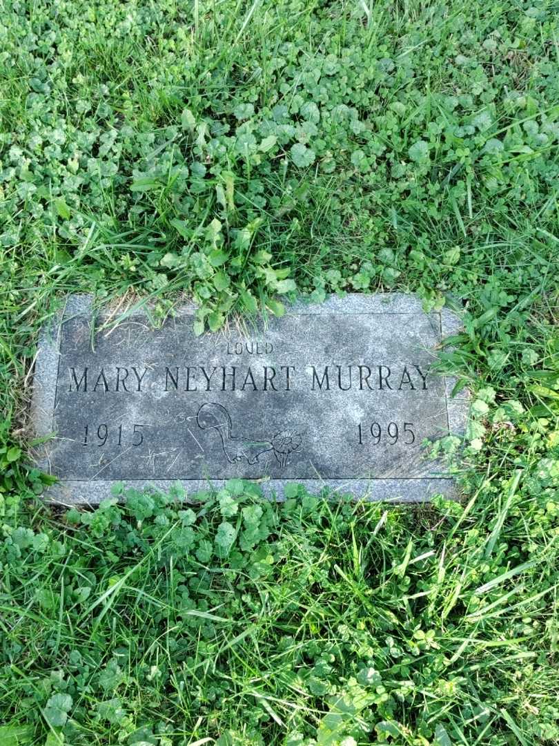 Mary Neyhart Murray's grave. Photo 6