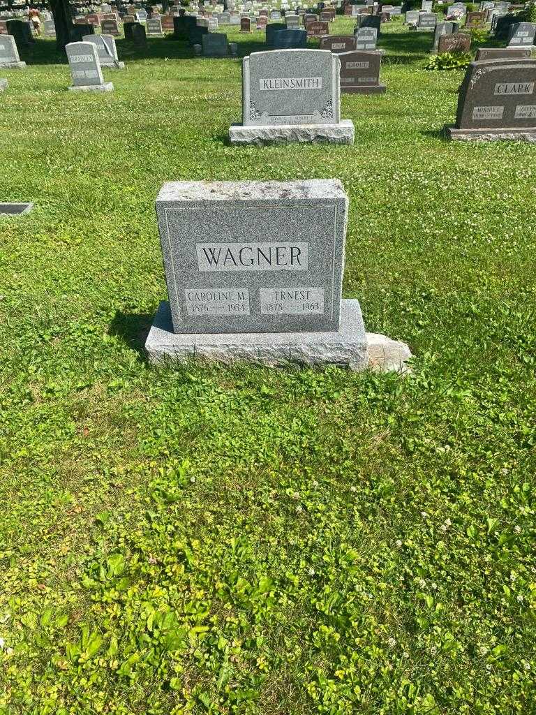 Ernest Wagner's grave. Photo 2