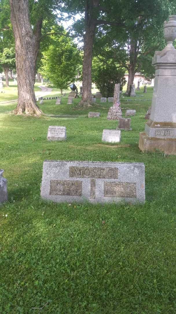 Philip H. Moses's grave. Photo 2