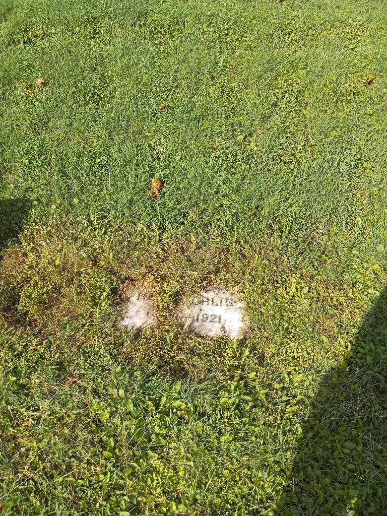 John H. Uhlig's grave. Photo 1