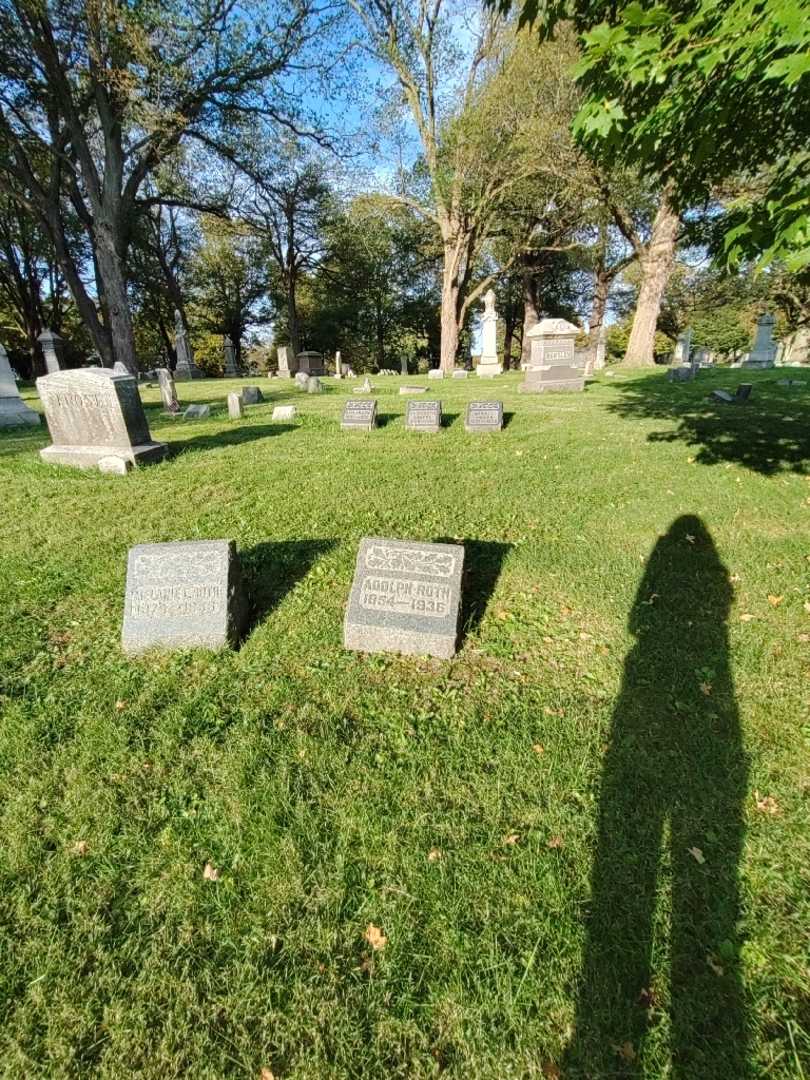 Adolph Roth's grave. Photo 1