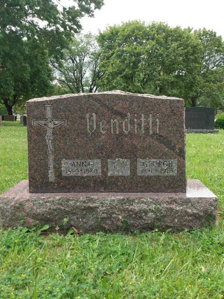 George Venditti's grave. Photo 2