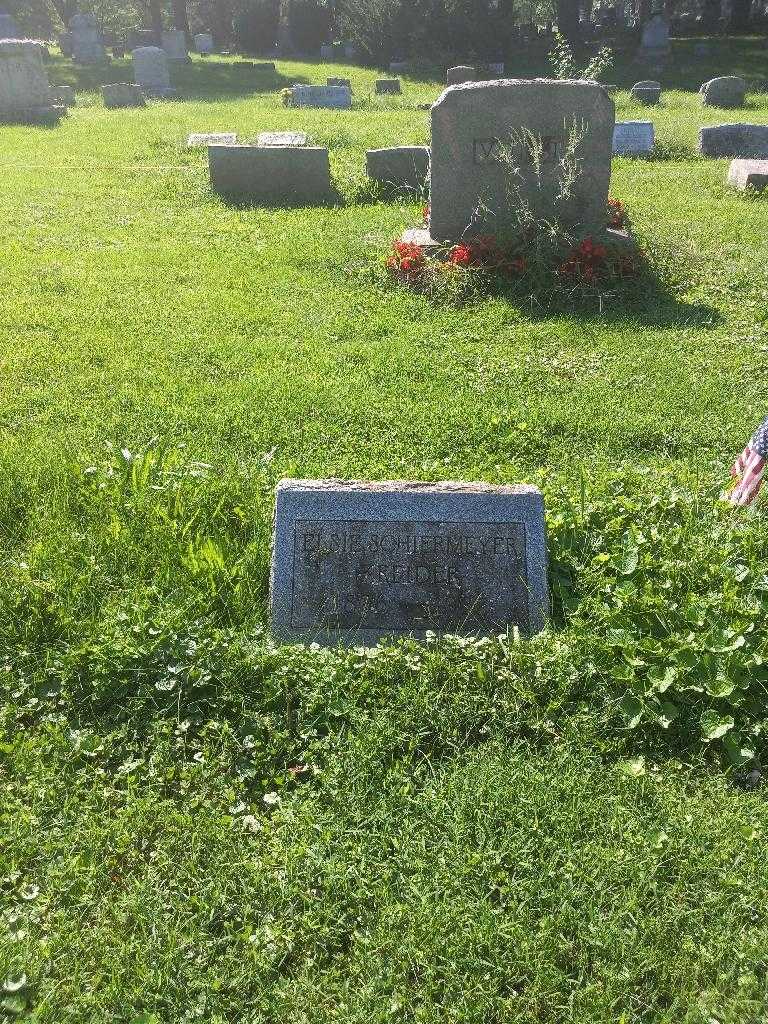 Elsie Schiermeyer Kreider's grave. Photo 4