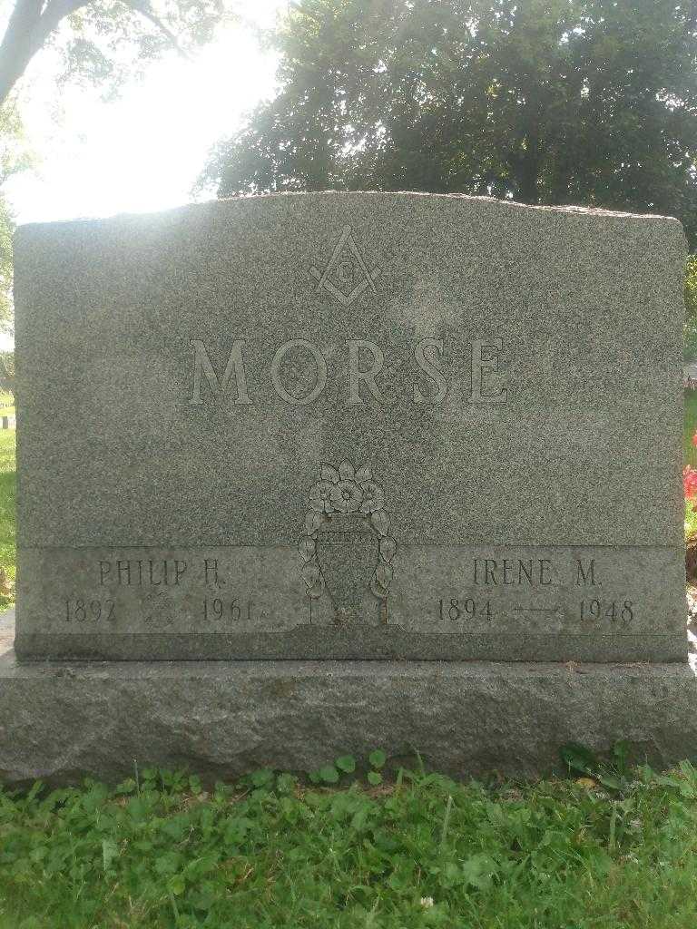 Phillip H. Morse's grave. Photo 2