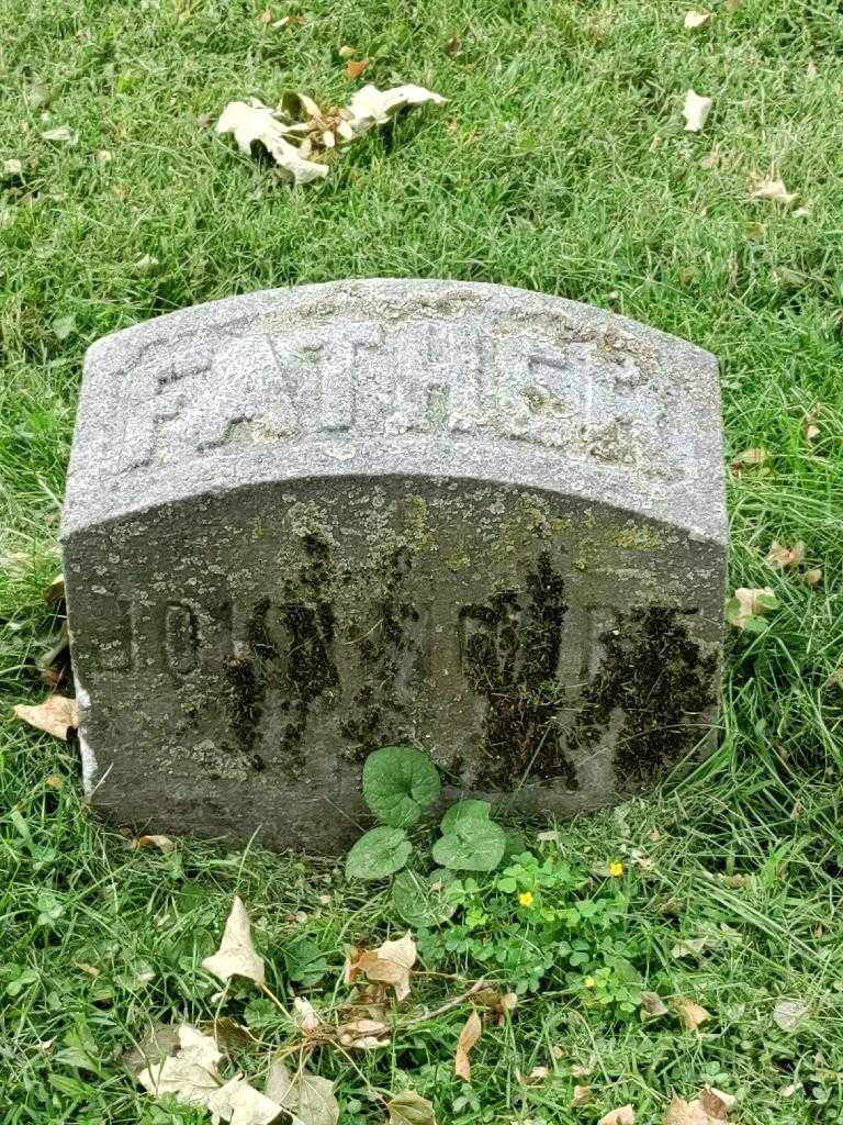 John N. Moore's grave. Photo 3