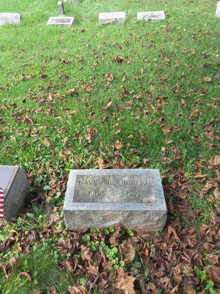 Naven E. Hibbard's grave. Photo 3