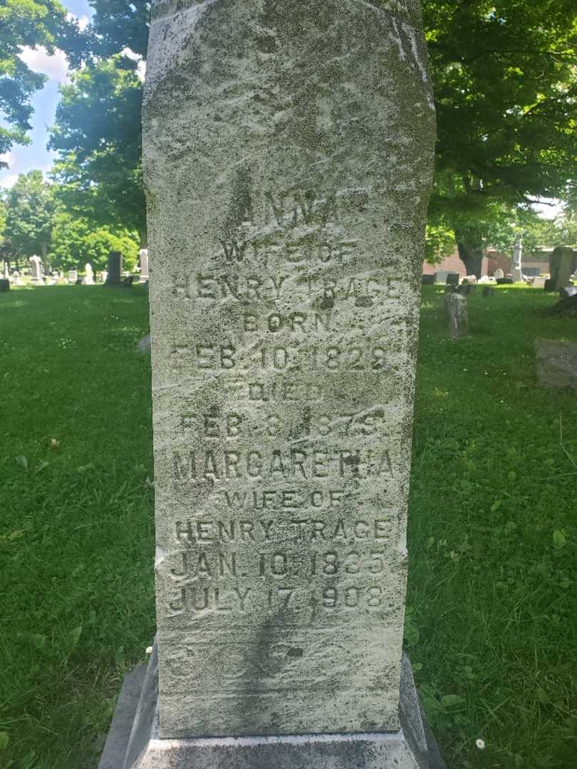 Marion A. E. Miller's grave