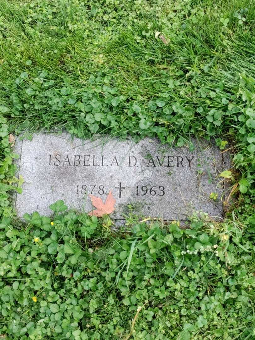 Isabella D. Avery's grave. Photo 3