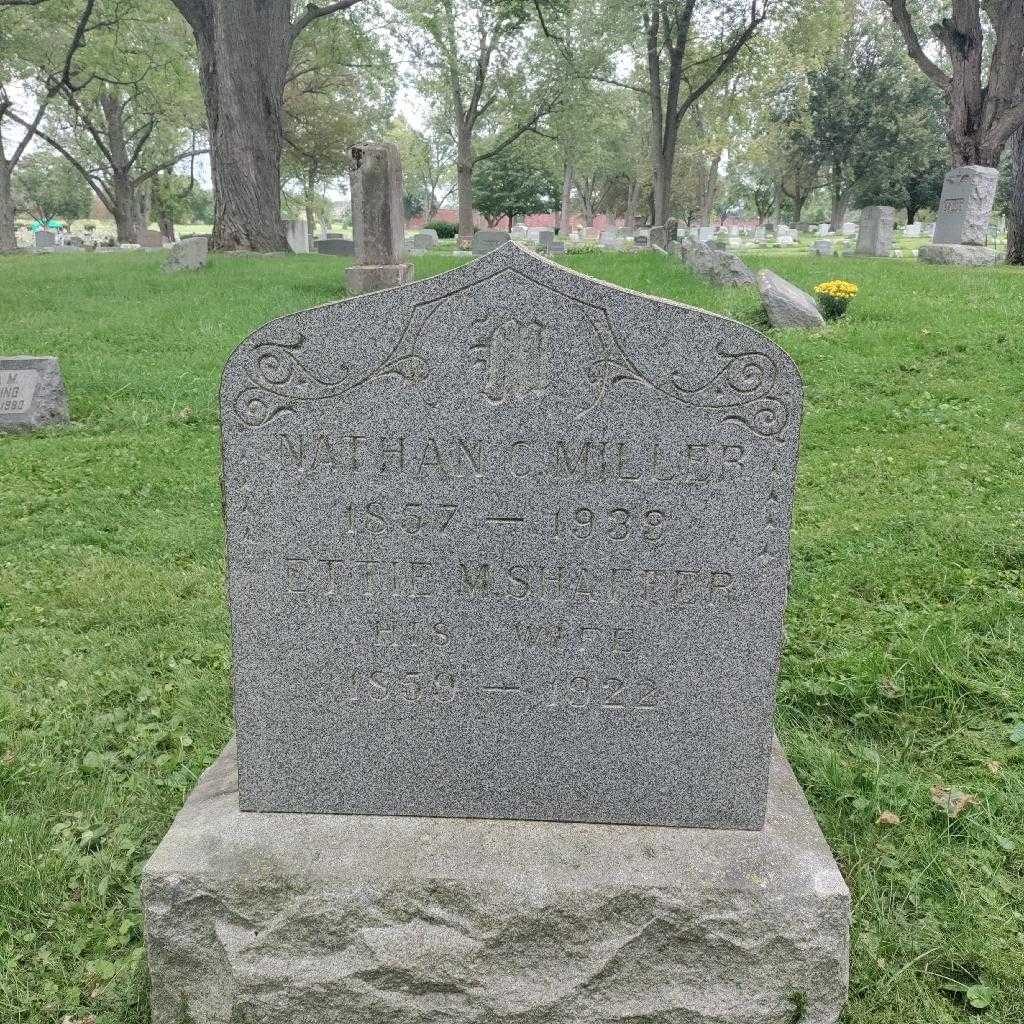Ettie M. Shaffer's grave. Photo 3