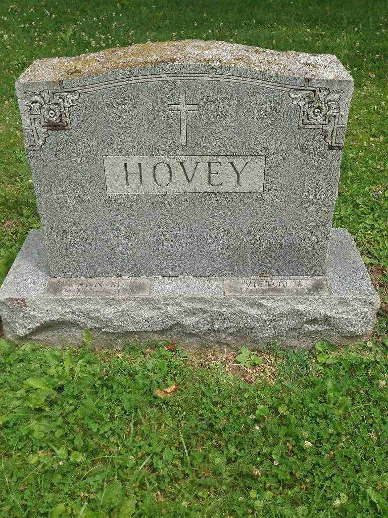 Ann M. Hovey's grave. Photo 2