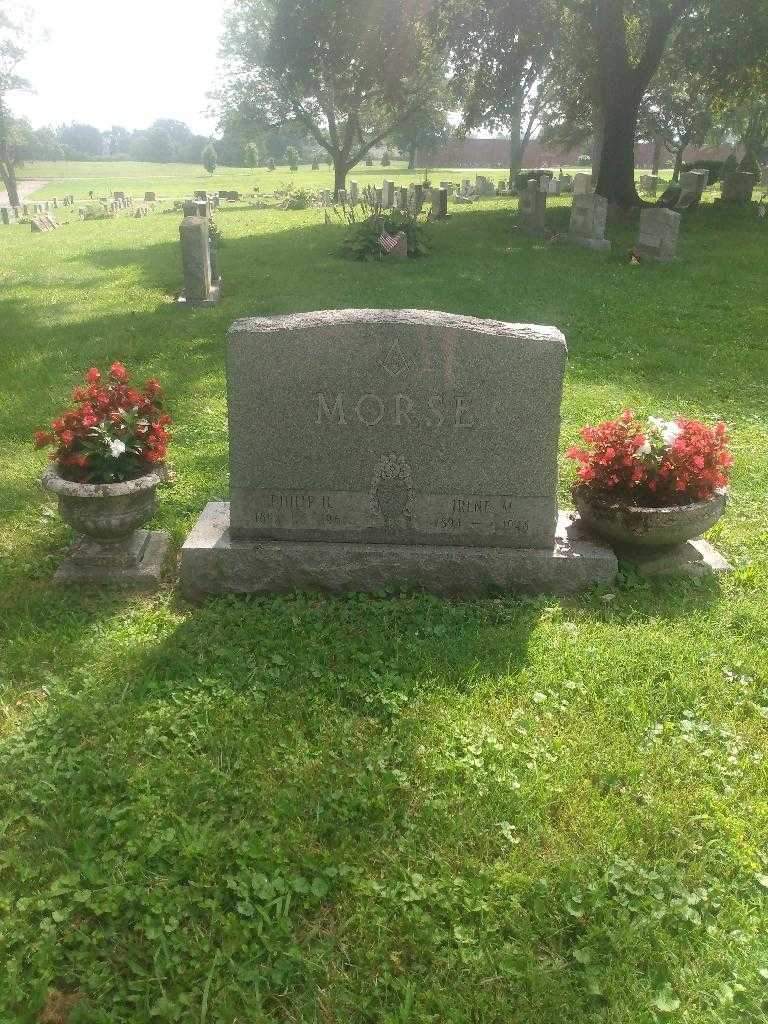 Phillip H. Morse's grave. Photo 3