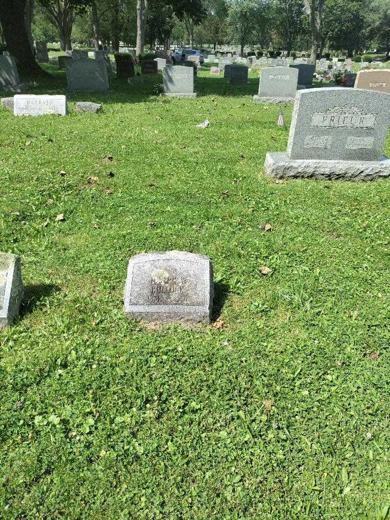 Joseph W. Bullock's grave. Photo 1