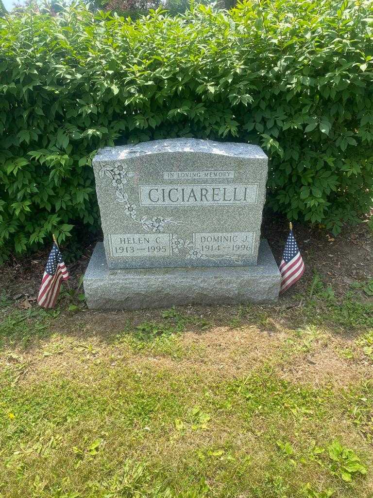 Dominic J. Ciciarelli's grave. Photo 2