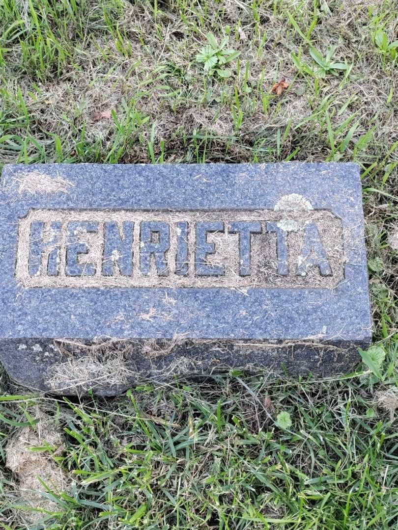 Henrietta J. Schlosser's grave. Photo 4