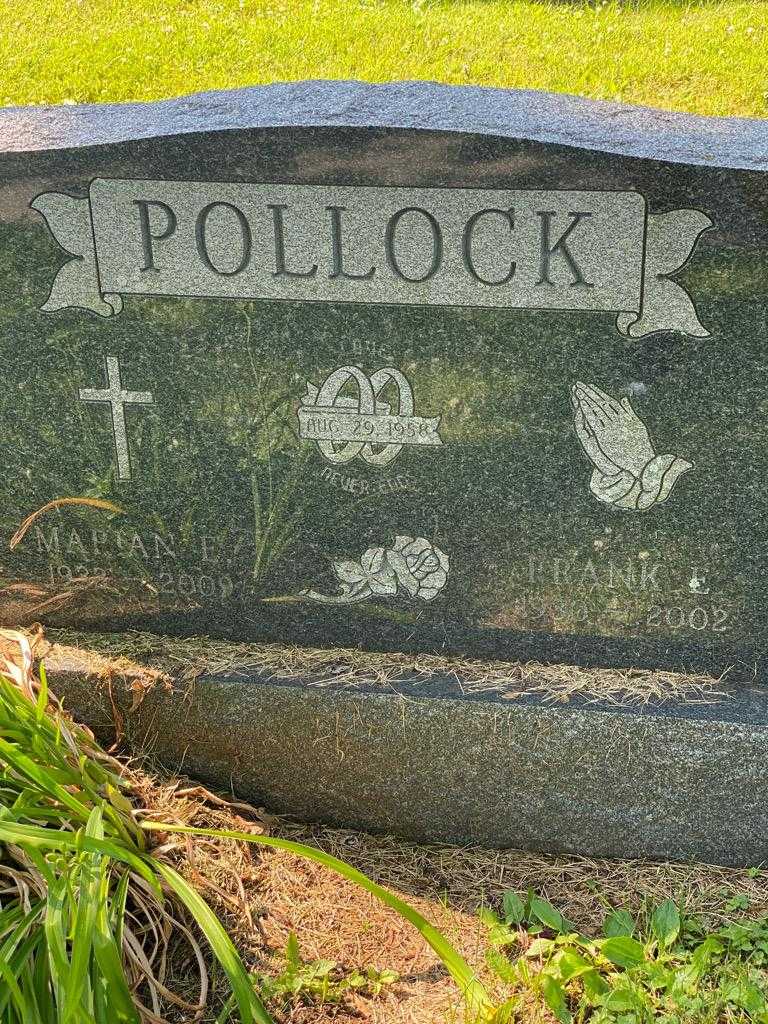 Frank E. Pollock's grave. Photo 3