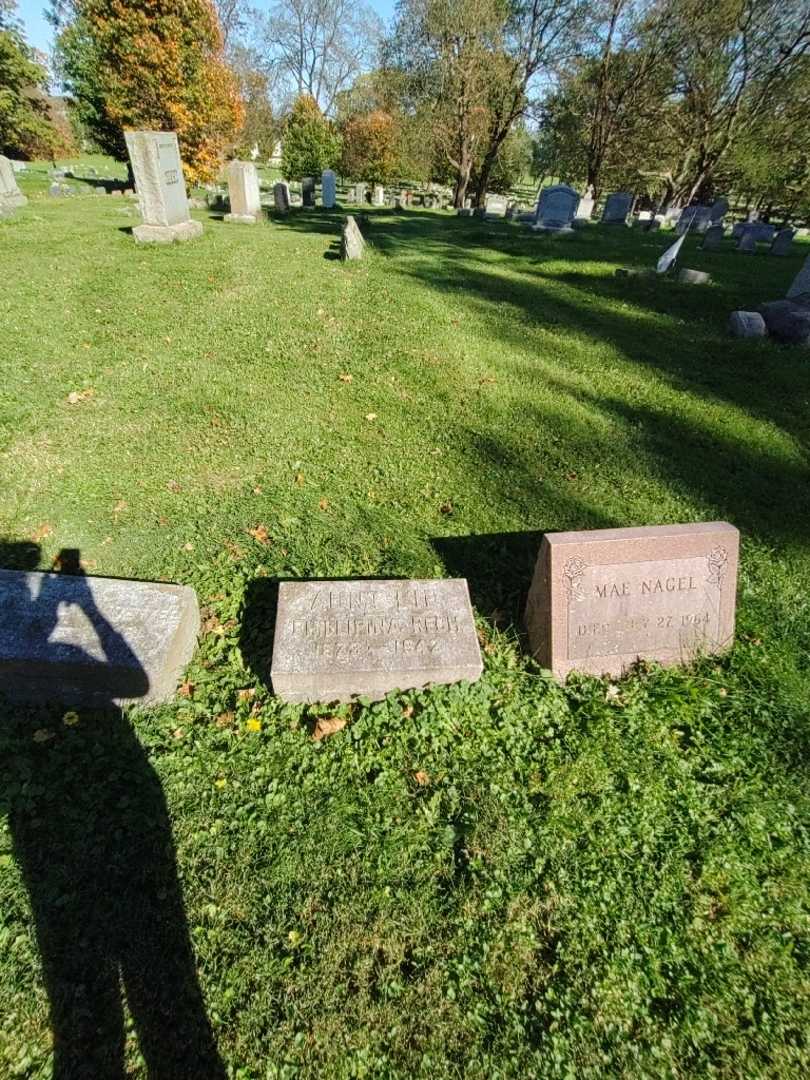 Phillipina Rech's grave. Photo 1