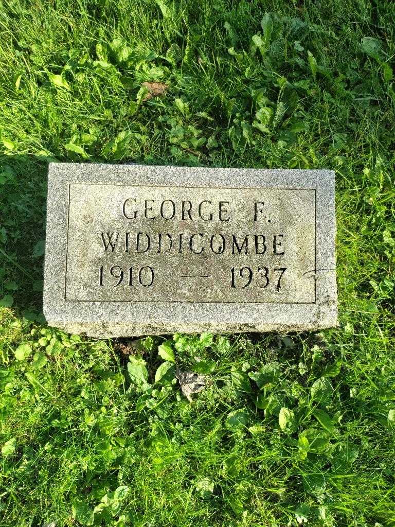 George F. Widdicombe's grave. Photo 3