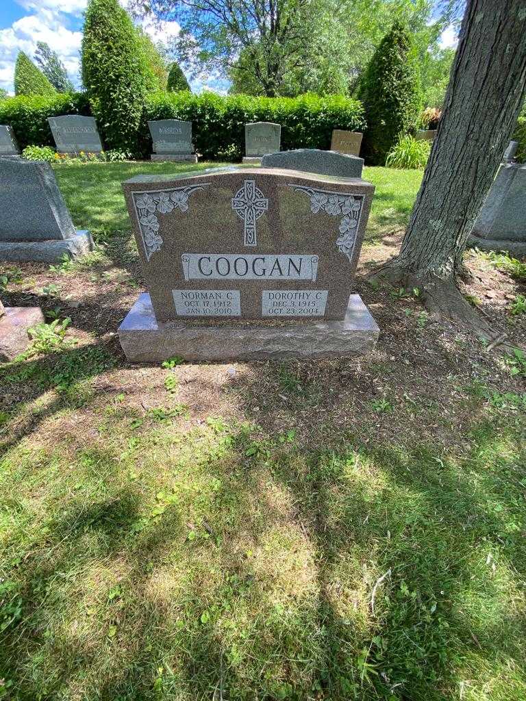 Norman C. Coogan's grave. Photo 1