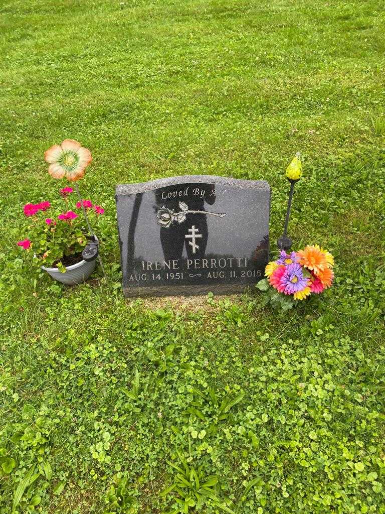 Irene Perrotti's grave. Photo 2
