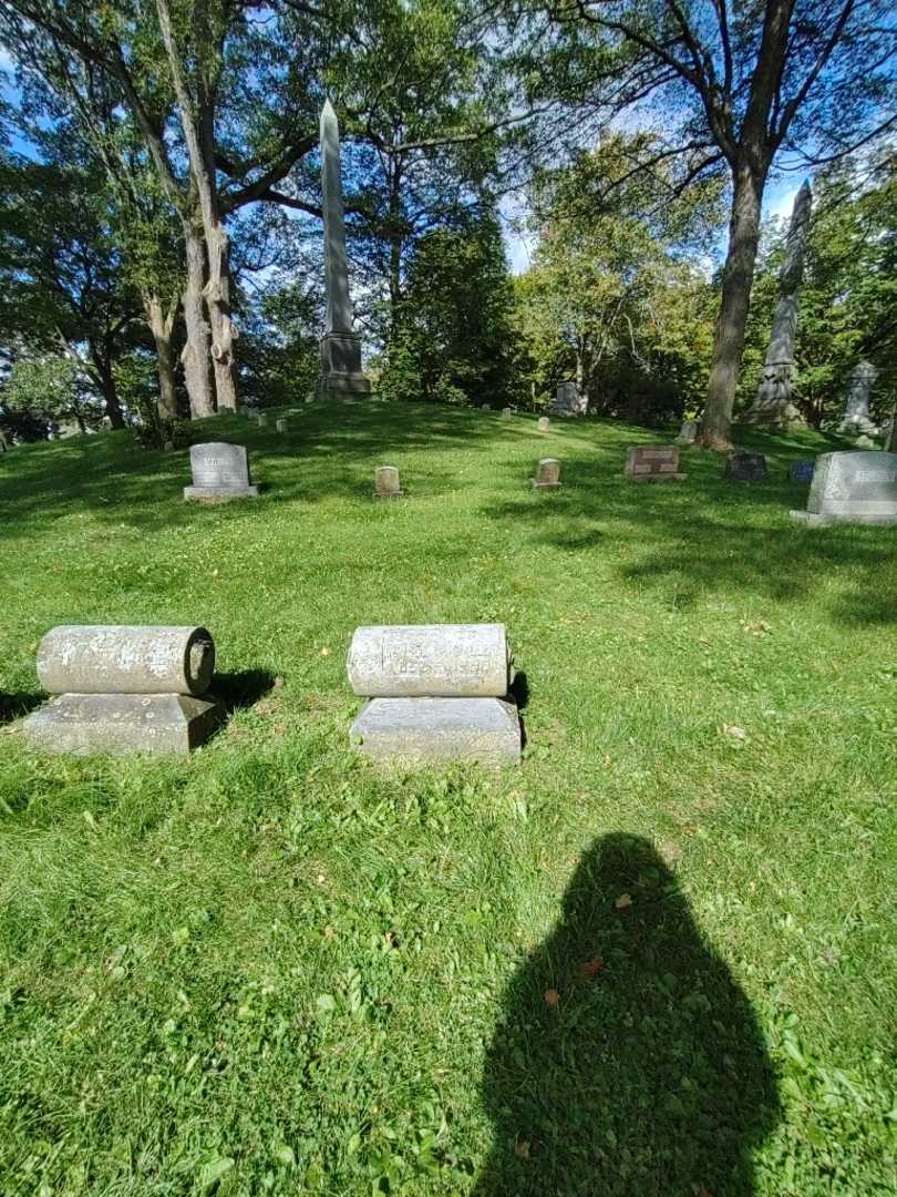Geo Miller's grave. Photo 1