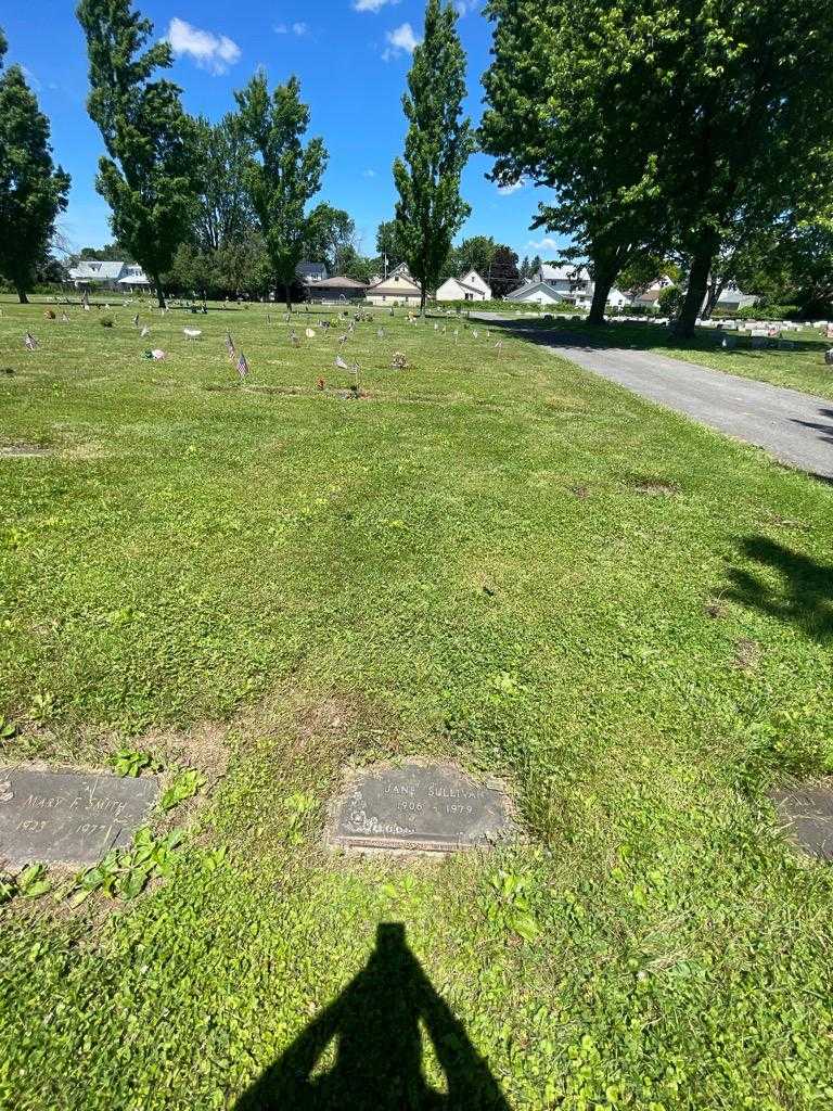 Jane Sullivan's grave. Photo 1