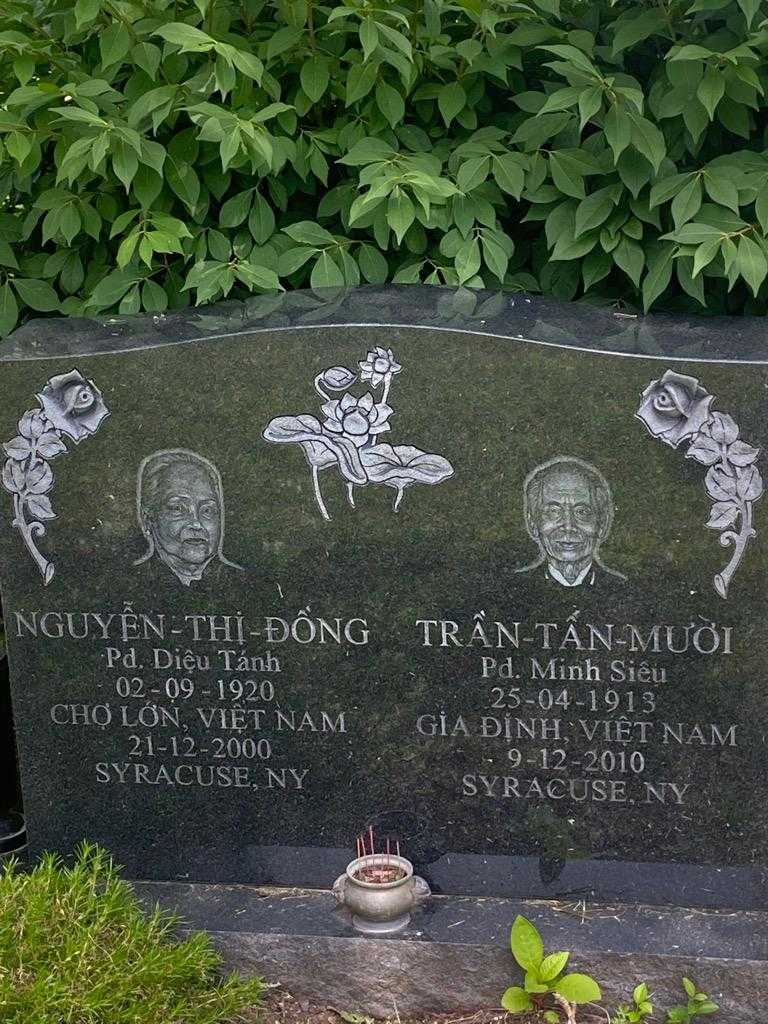 Dong Thi Nguyen's grave. Photo 3