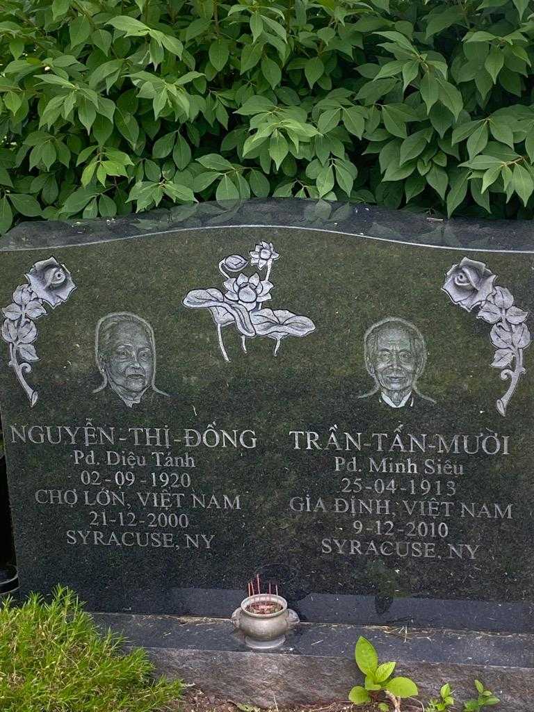 Muoi Tan Tran's grave. Photo 3