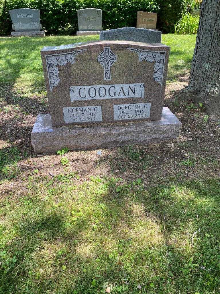Norman C. Coogan's grave. Photo 2