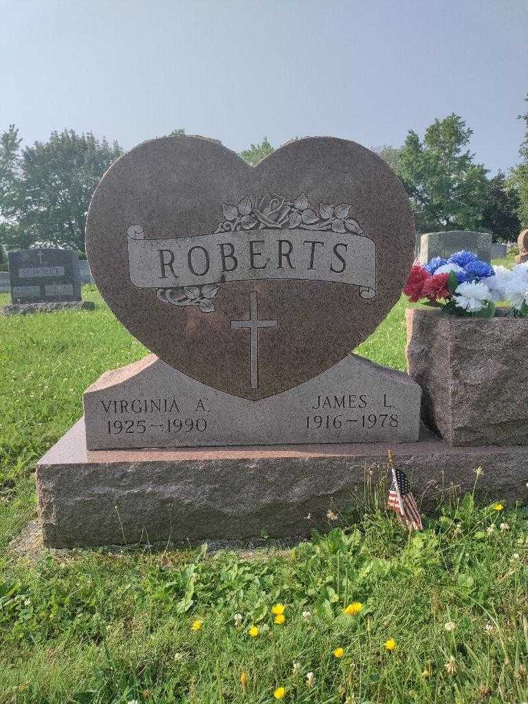 Virginia A. Roberts's grave. Photo 1