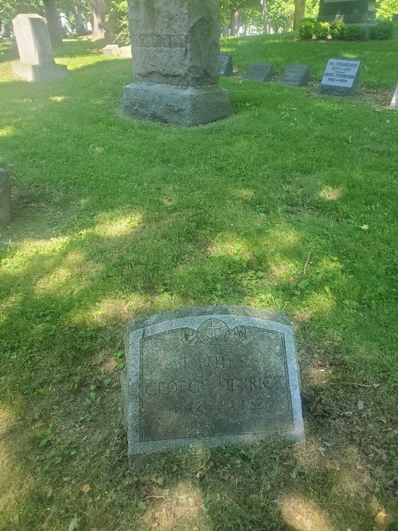 George Derrick's grave. Photo 1