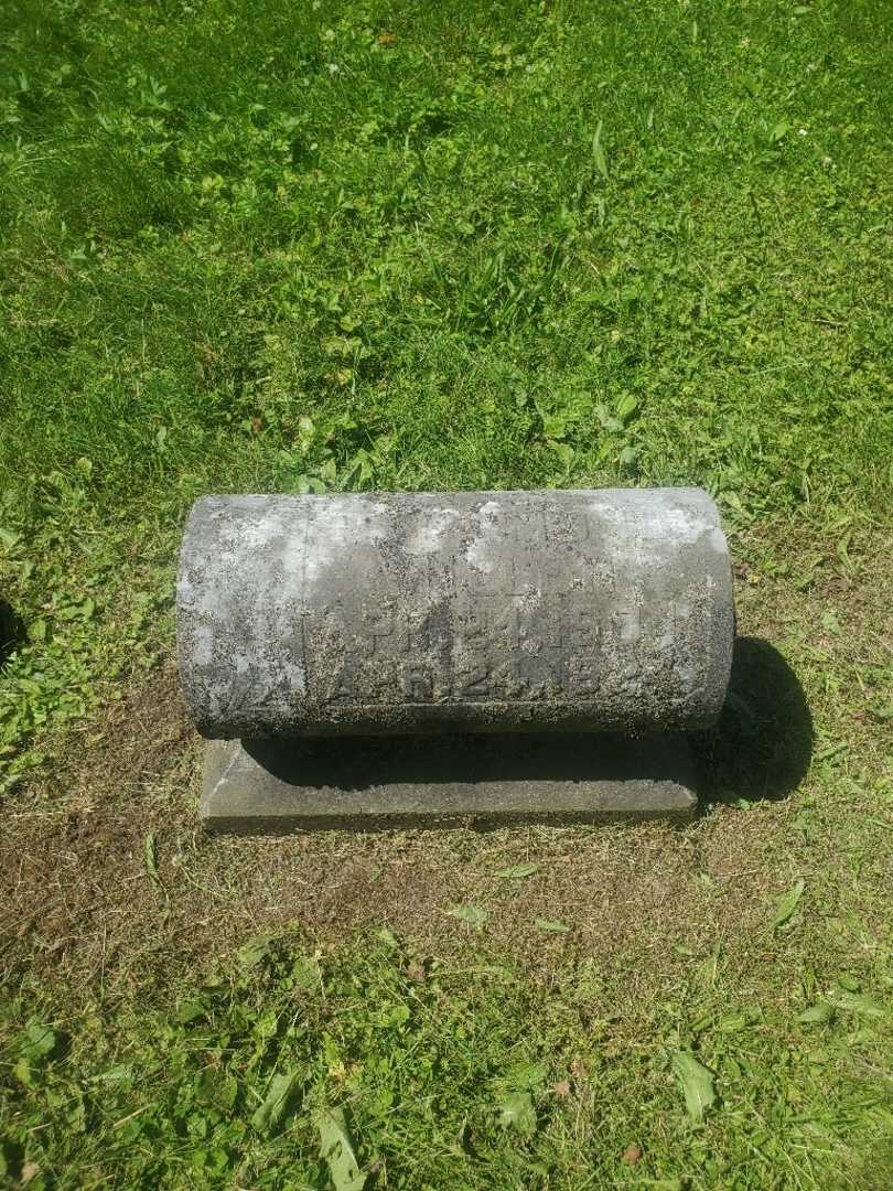 Herbert R. Miller's grave. Photo 2