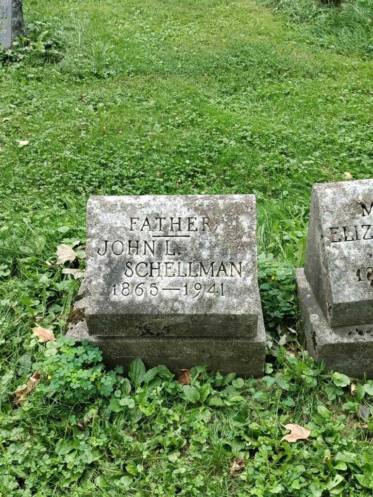 John L. Schellman's grave. Photo 2