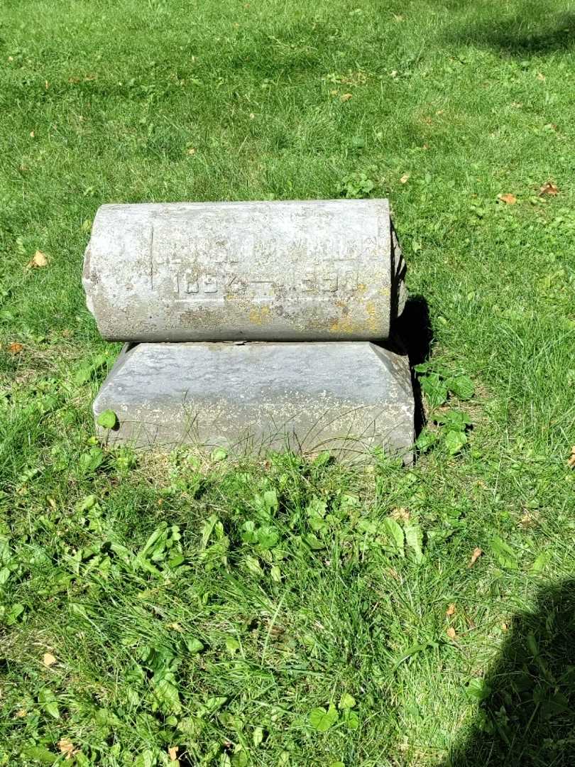 Geo Miller's grave. Photo 2