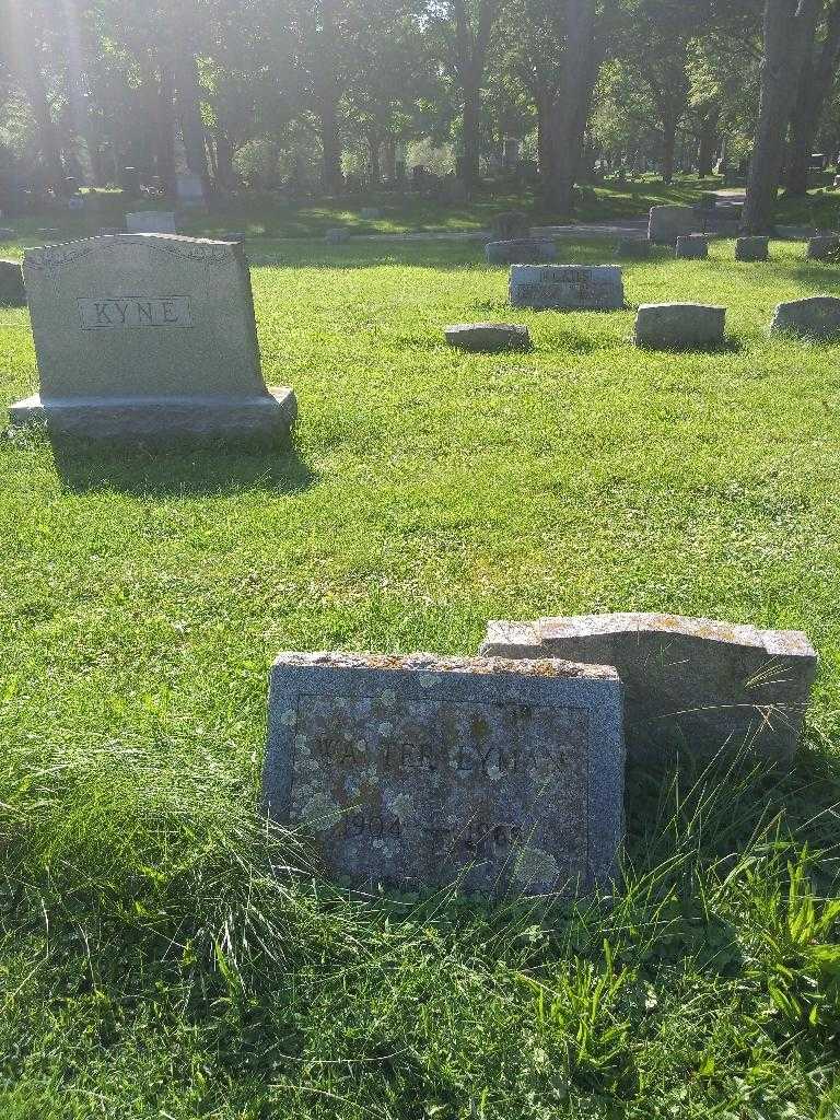 Walter Lyman's grave. Photo 2