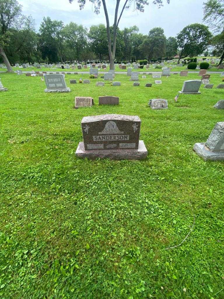 William R. Sanderson's grave. Photo 1