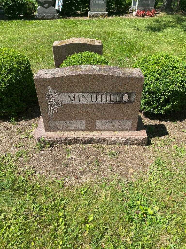 Antonio Minutillo's grave. Photo 2