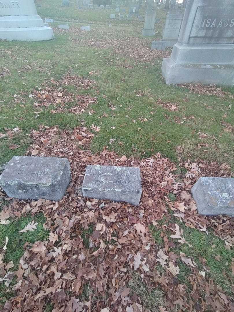 Benjamin A. Isaacs's grave. Photo 1
