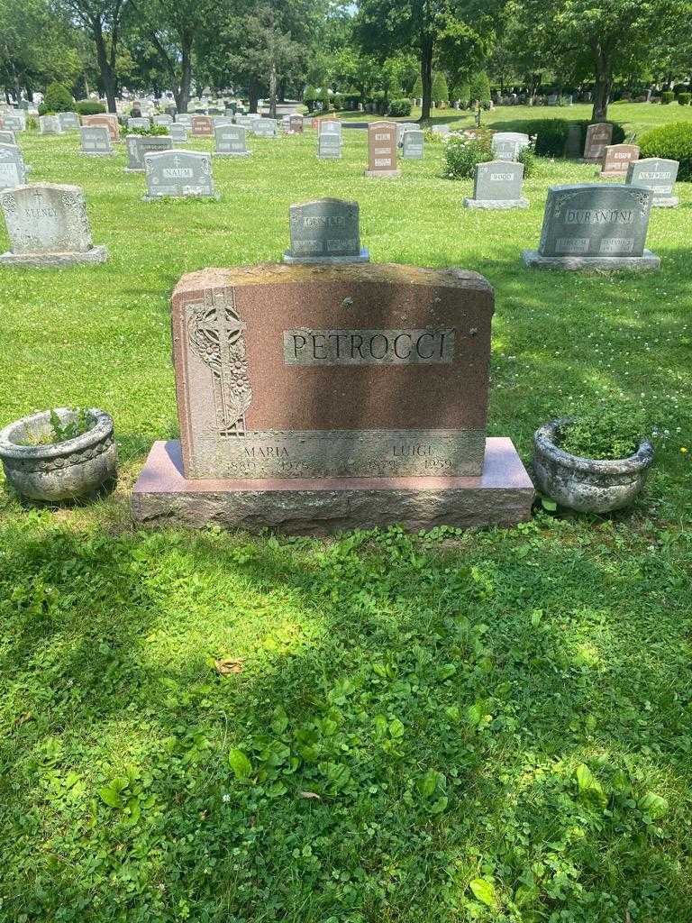 Luigi Petrocci's grave. Photo 2
